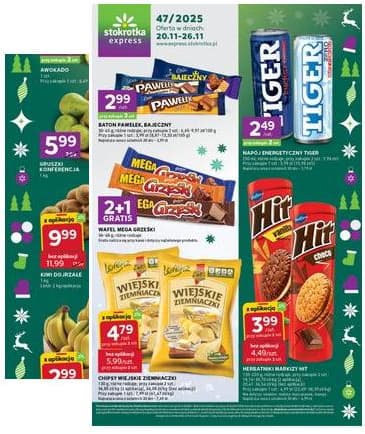 Stokrotka - Stokrotka Express akcijų leidinys 2025-11-20 – 2025-11-26