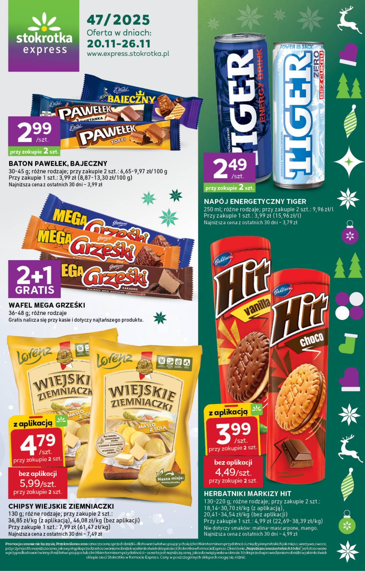 Stokrotka - Stokrotka Express akcijų leidinys 1 puslapis