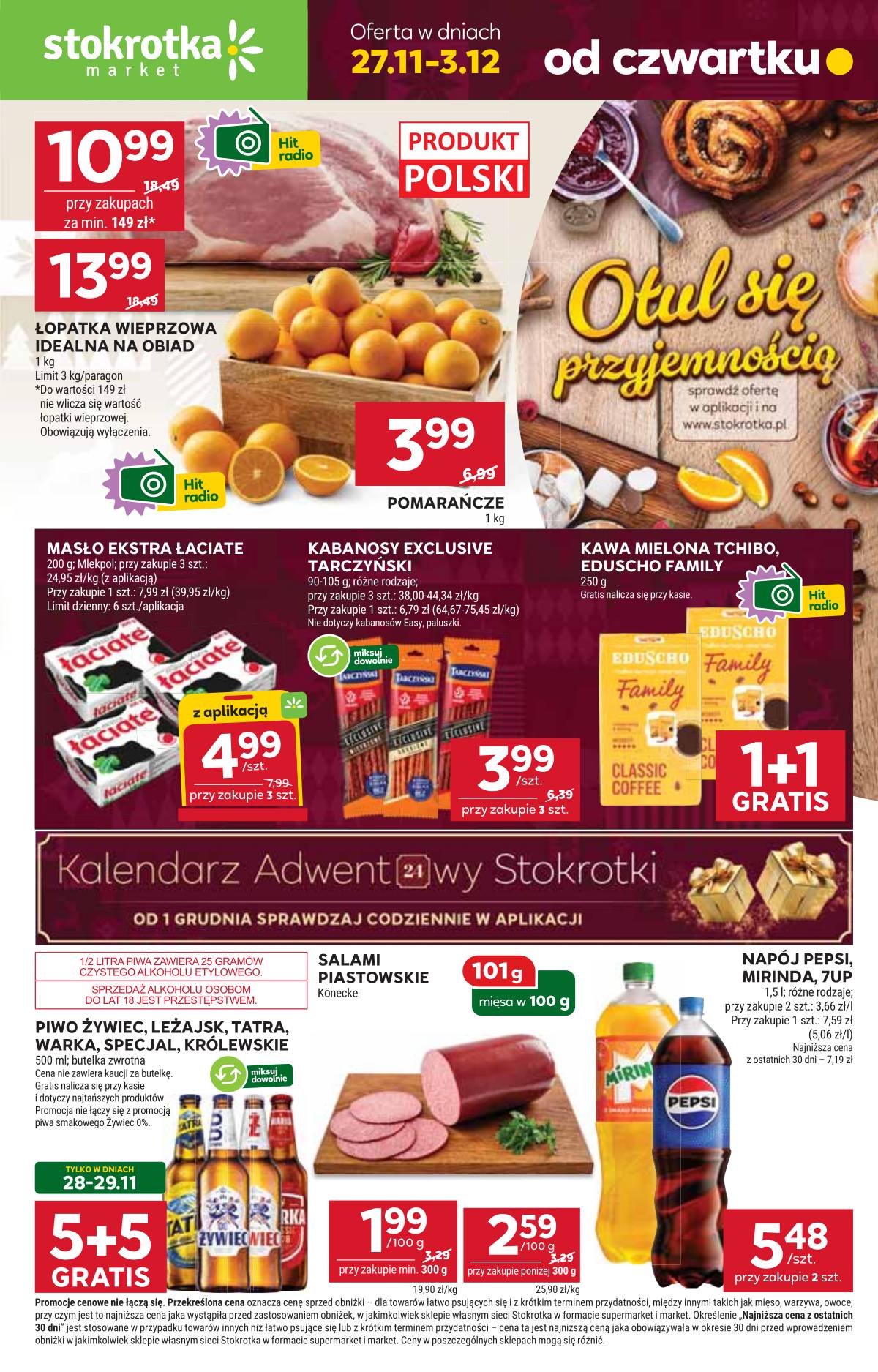 Stokrotka - Stokrotka Market akcijų leidinys 1 puslapis