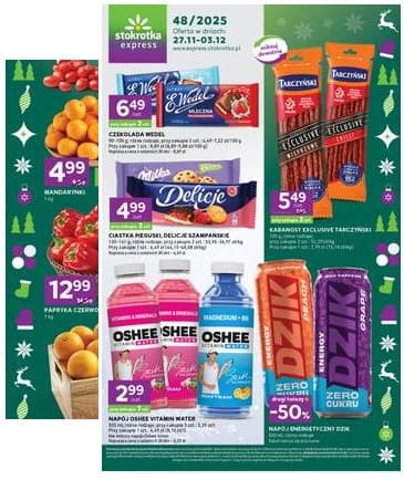 Stokrotka - Stokrotka Express akcijų leidinys 2025-11-27 – 2025-12-03