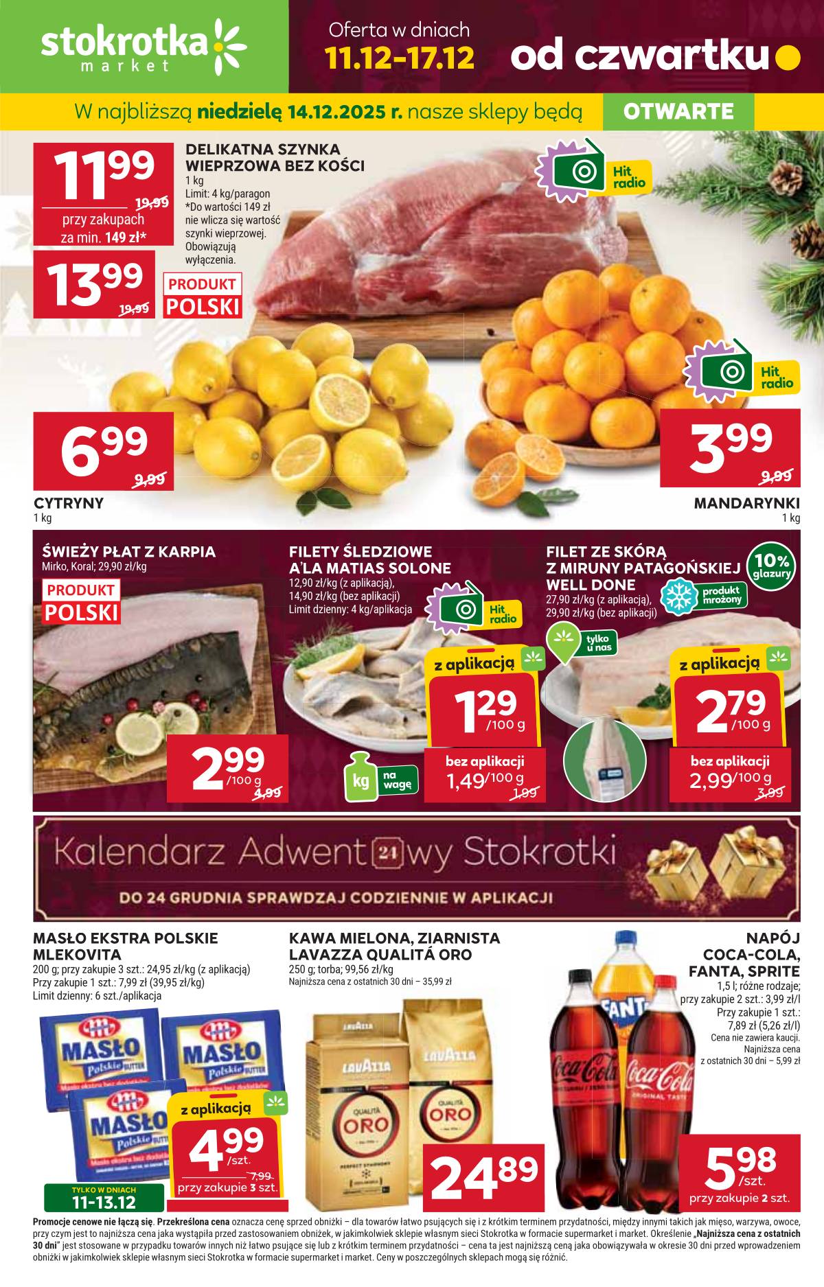 Stokrotka - Stokrotka Market akcijų leidinys 1 puslapis
