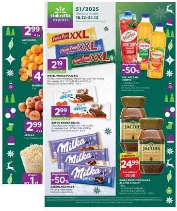 Stokrotka - Stokrotka Express akcijų leidinys 2025-12-18 – 2025-12-21