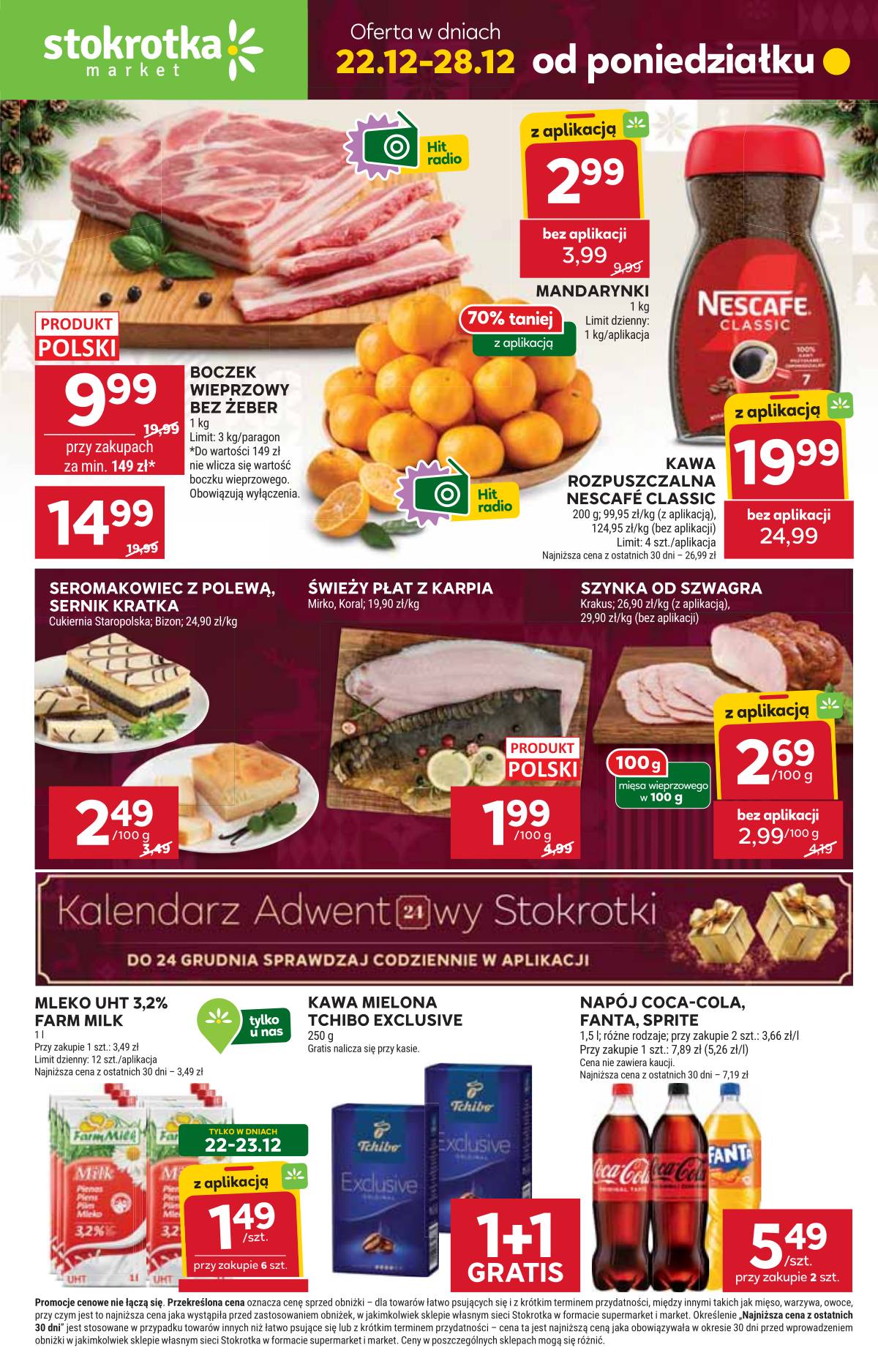 Stokrotka - Stokrotka Market akcijų leidinys 1 puslapis
