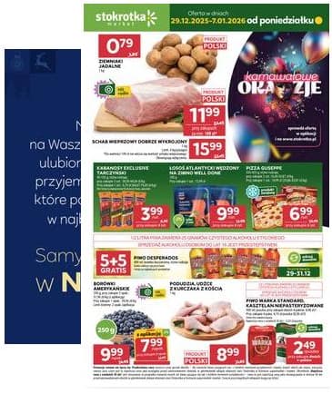Stokrotka - Stokrotka Market akcijų leidinys 2025-12-29 – 2026-01-07