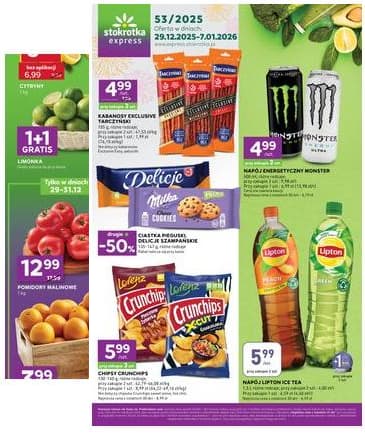Stokrotka - Stokrotka Express akcijų leidinys 2025-12-29 – 2026-01-07