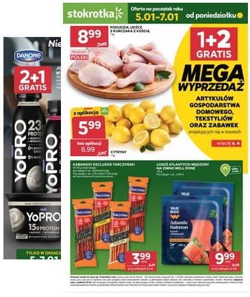 Stokrotka - Stokrotka Supermarket akcijų leidinys 2026-01-05 – 2026-01-07