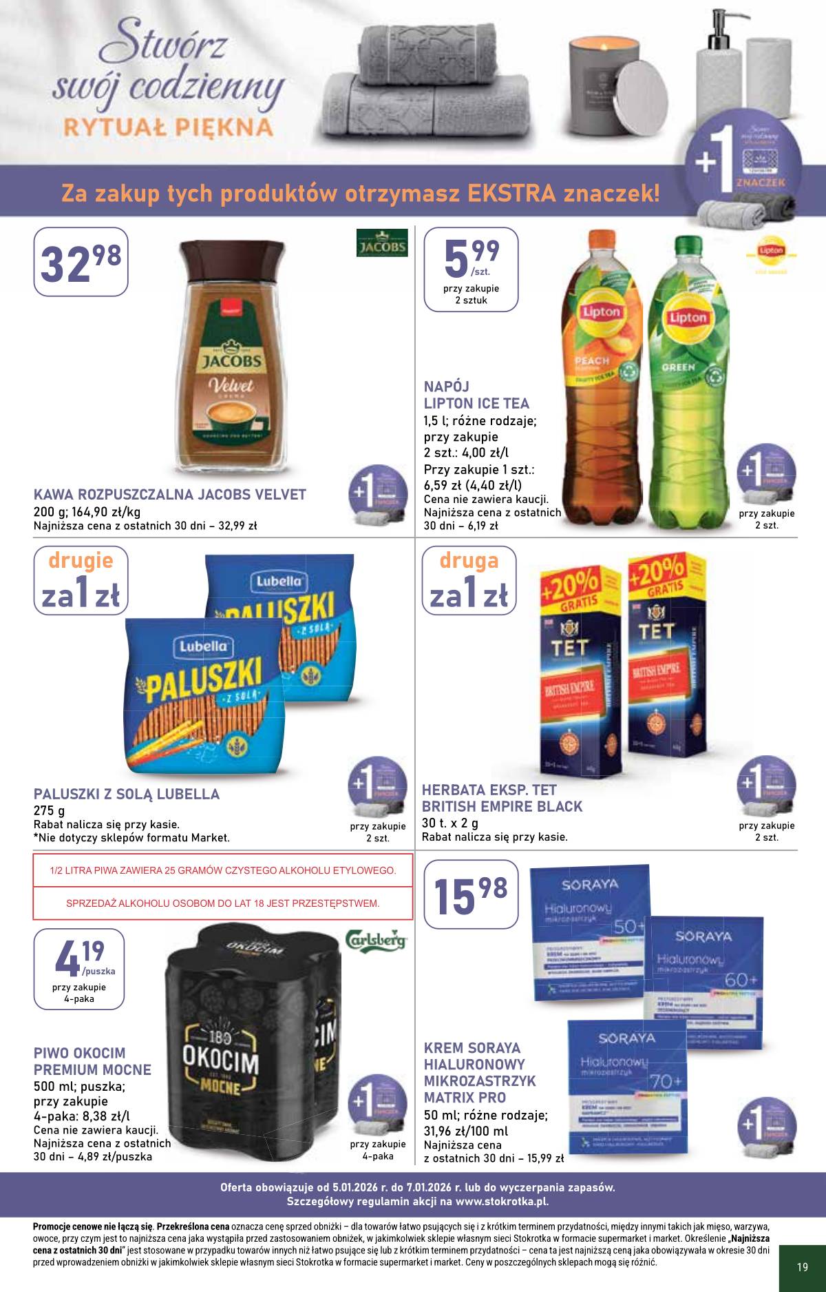 Stokrotka - Stokrotka Supermarket akcijų leidinys 19 puslapis