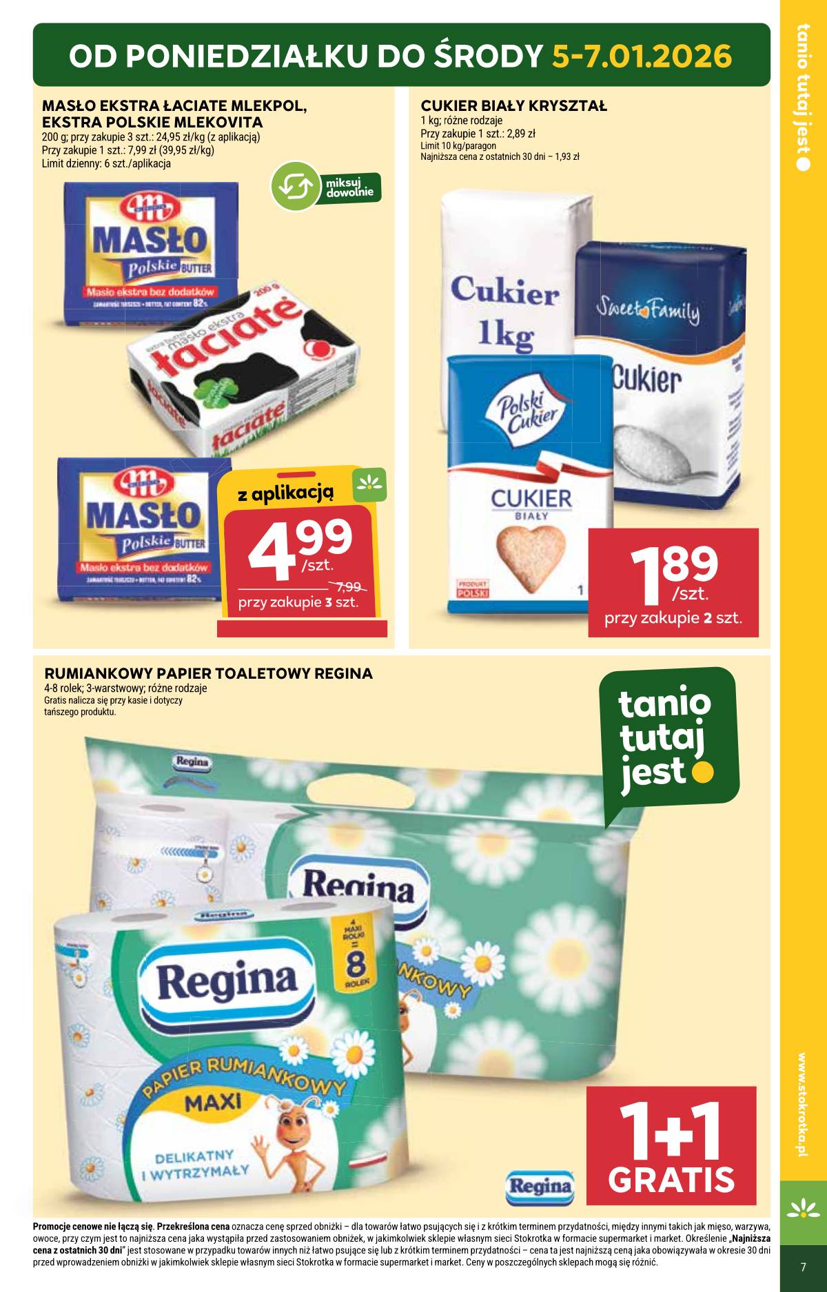 Stokrotka - Stokrotka Supermarket akcijų leidinys 7 puslapis