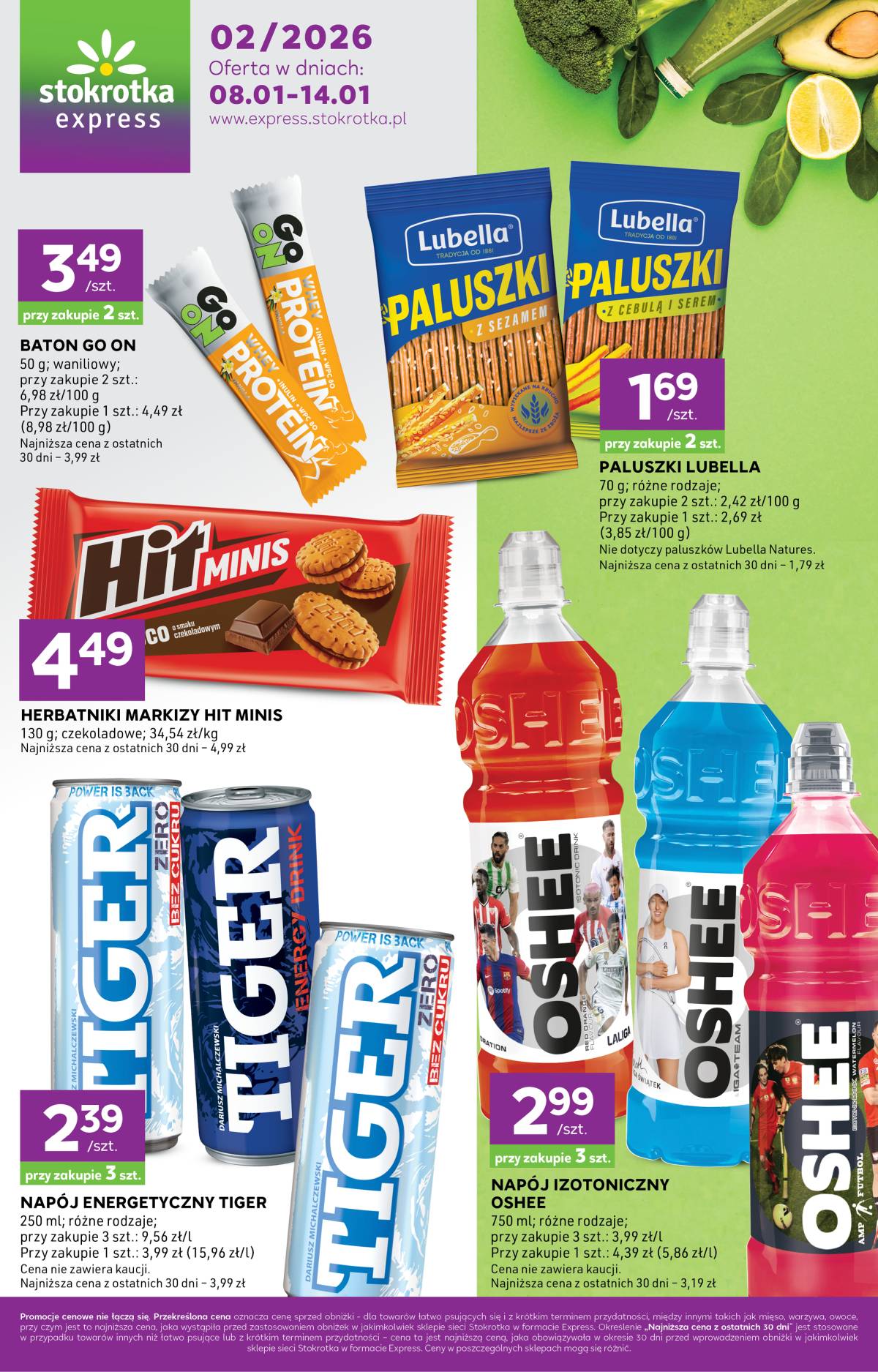 Stokrotka - Stokrotka Express akcijų leidinys 1 puslapis