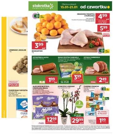Stokrotka - Stokrotka Supermarket akcijų leidinys 2026-01-15 – 2026-01-21
