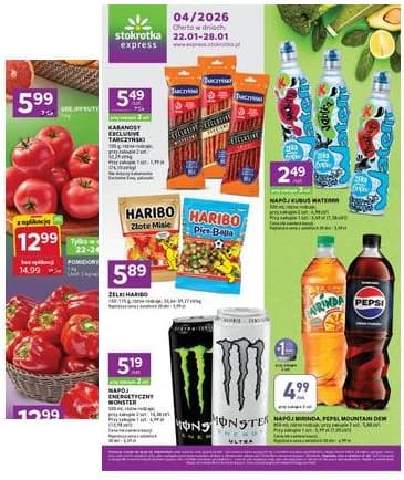Stokrotka - Stokrotka Express akcijų leidinys 2026-01-22 – 2026-01-28