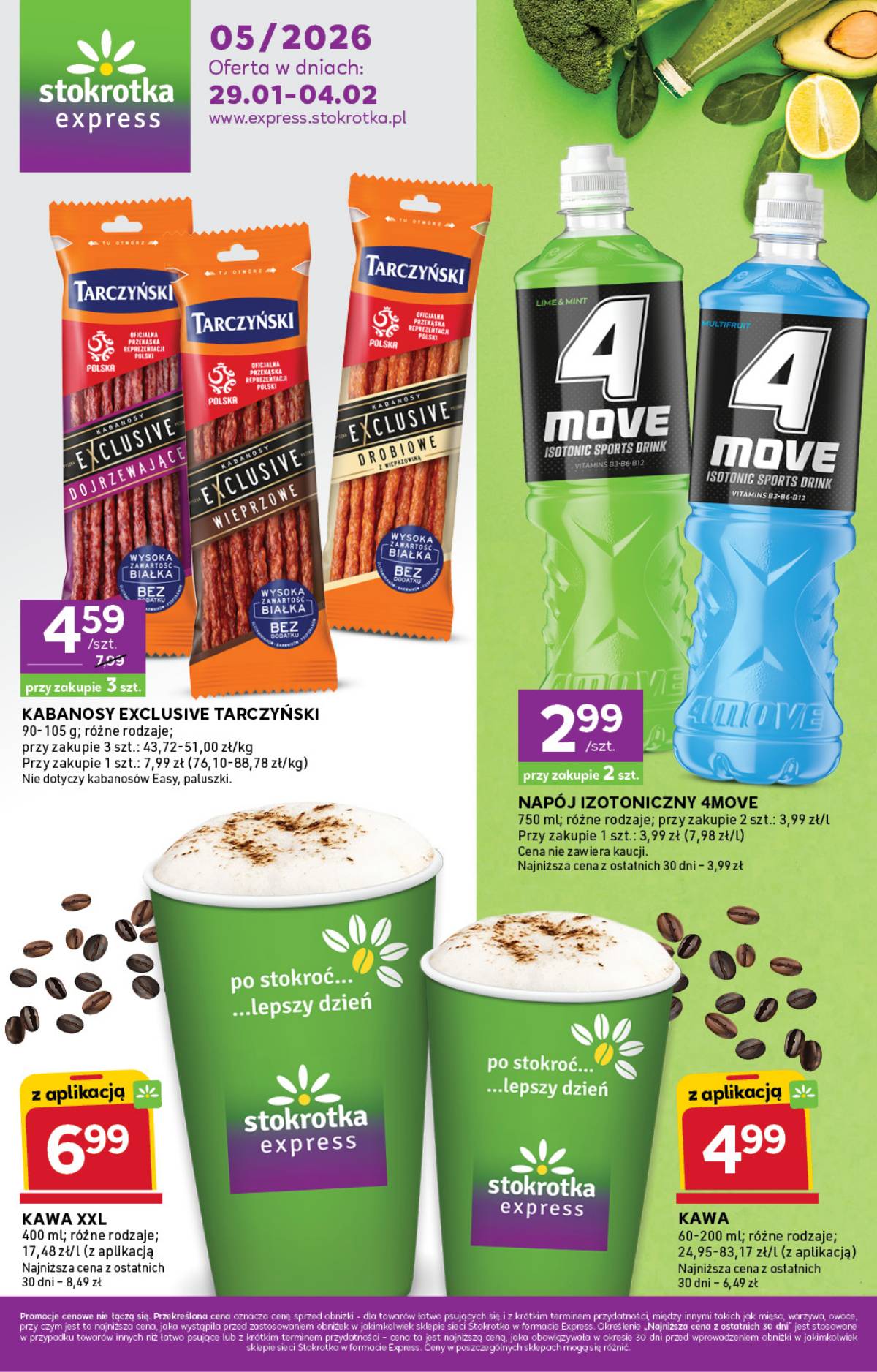 Stokrotka - Stokrotka Express akcijų leidinys 1 puslapis