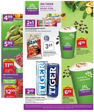 Stokrotka - Stokrotka Express akcijų leidinys 2026-02-05 – 2026-02-11