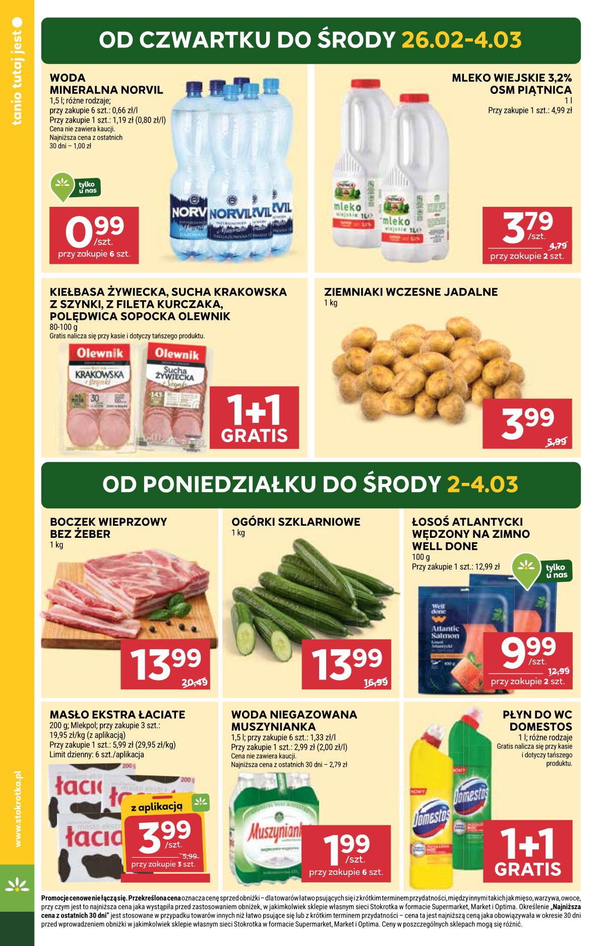 Stokrotka - Stokrotka Market akcijų leidinys 4 puslapis