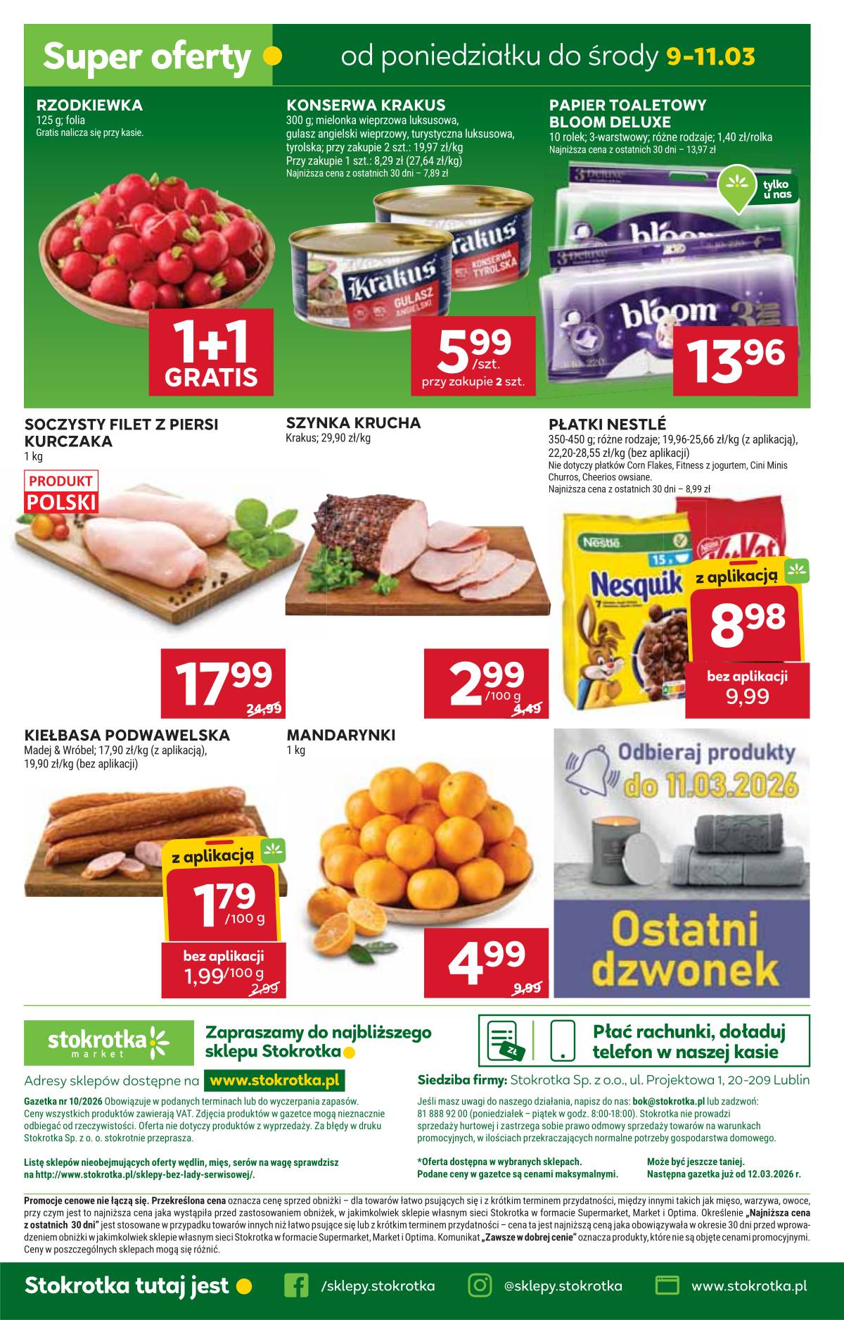 Stokrotka - Stokrotka Market akcijų leidinys 40 puslapis