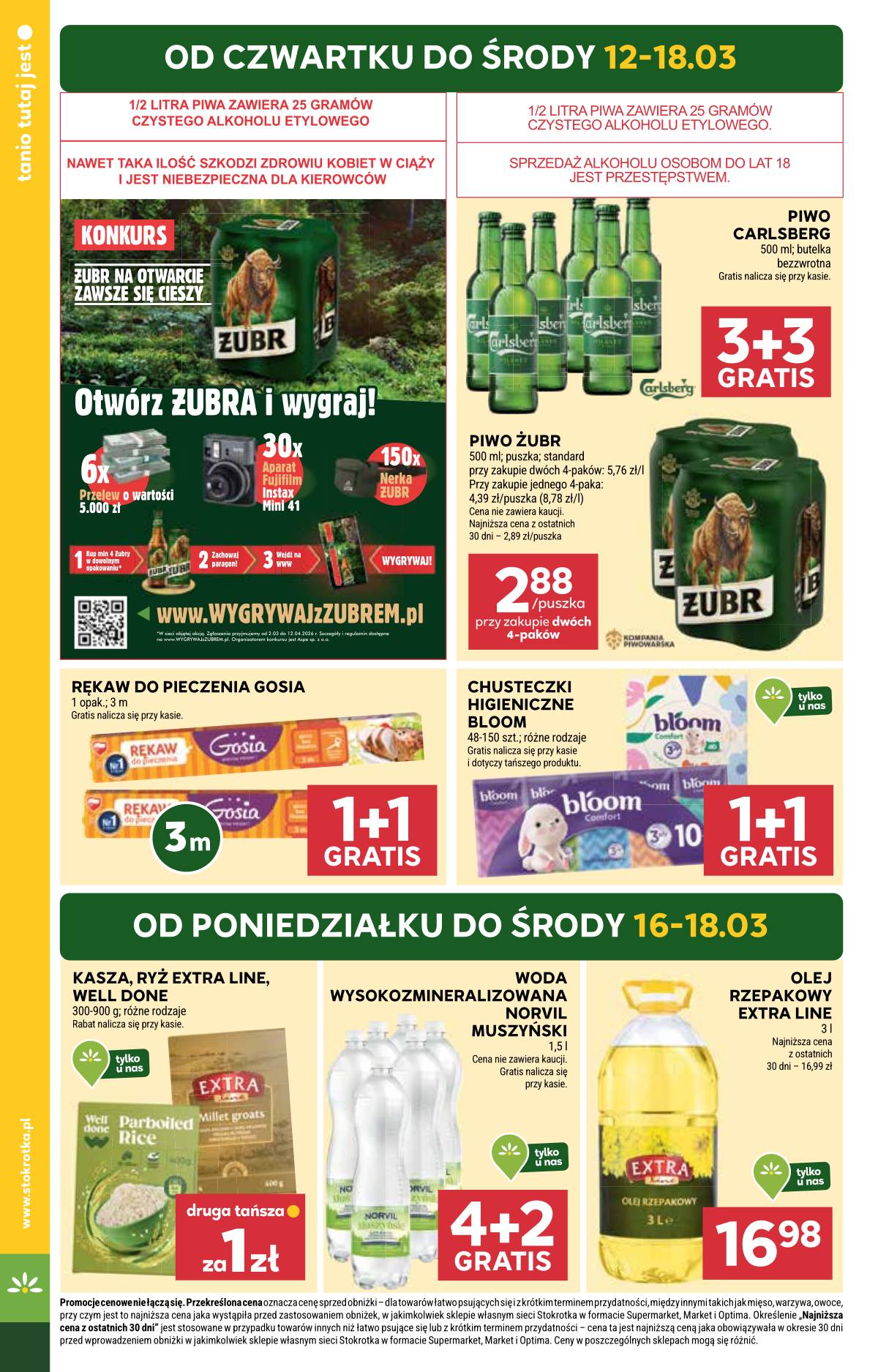Stokrotka - Stokrotka Supermarket akcijų leidinys 4 puslapis