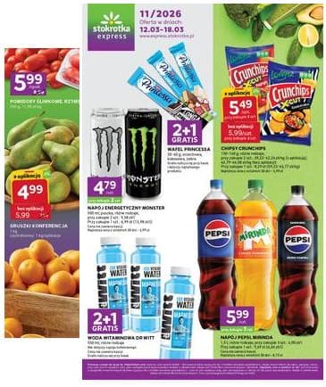 Stokrotka - Stokrotka Express akcijų leidinys 2026-03-12 – 2026-03-18