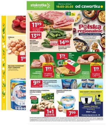 Stokrotka - Stokrotka Market akcijų leidinys 2026-03-19 – 2026-03-25