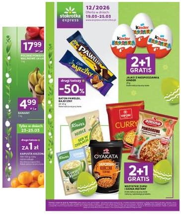 Stokrotka - Stokrotka Express akcijų leidinys 2026-03-19 – 2026-03-25