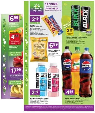 Stokrotka - Stokrotka Express akcijų leidinys 2026-03-26 – 2026-04-01