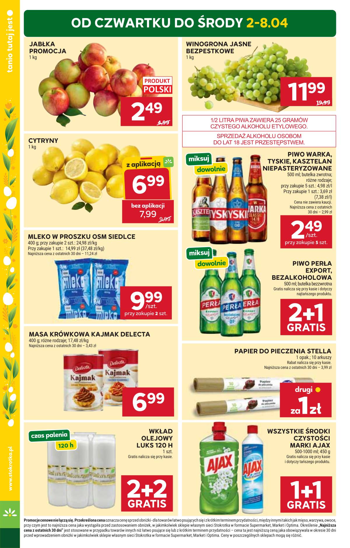 Stokrotka - Stokrotka Market akcijų leidinys 4 puslapis