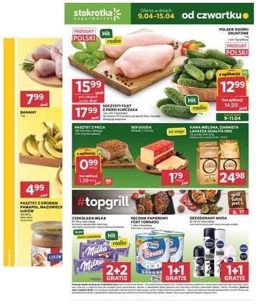 Stokrotka - Stokrotka Supermarket akcijų leidinys IKI 2026-04-15