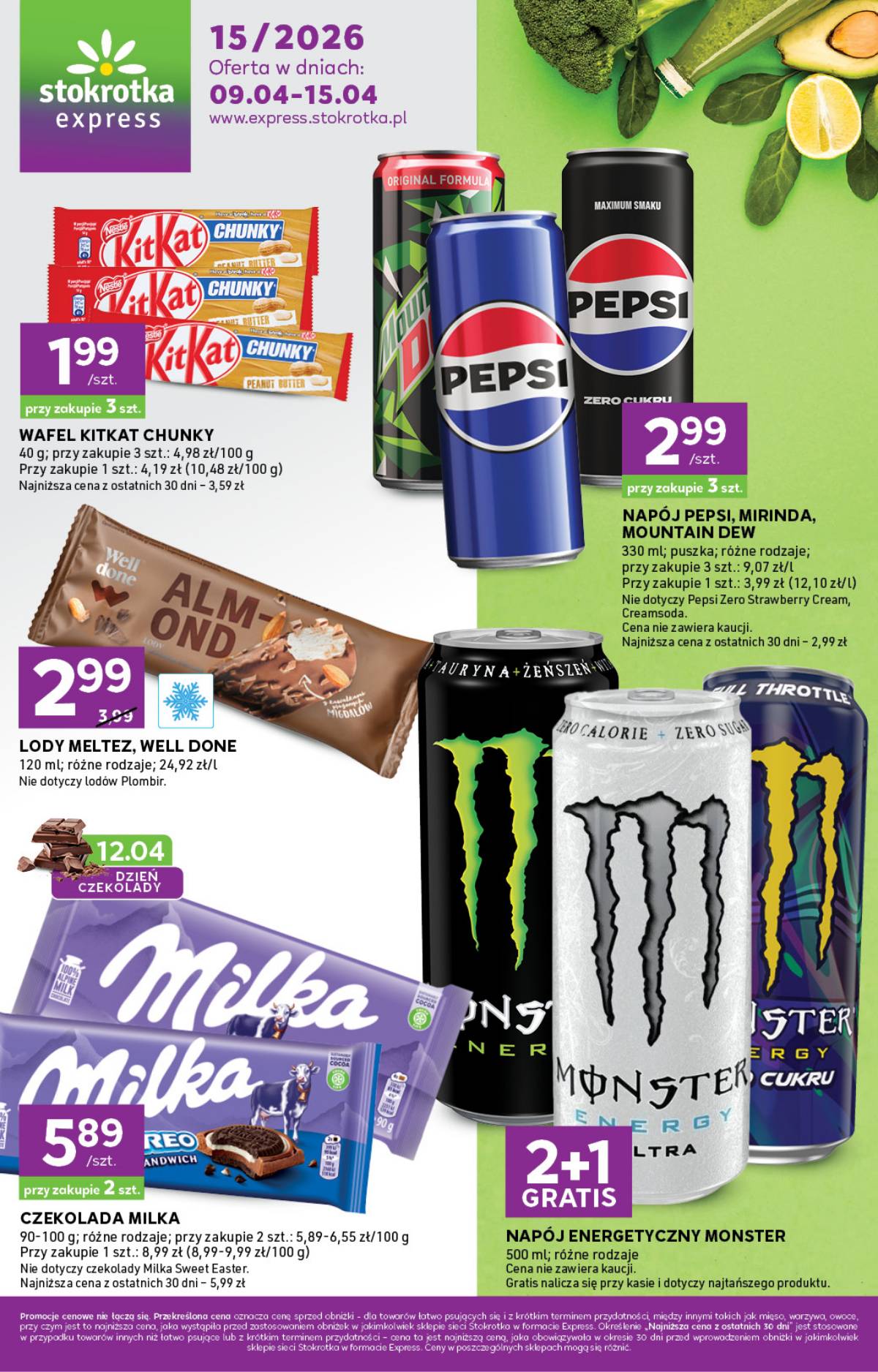 Stokrotka - Stokrotka Express akcijų leidinys 1 puslapis