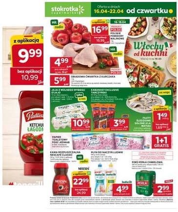 Stokrotka - Stokrotka Supermarket akcijų leidinys 2026-04-16 – 2026-04-22