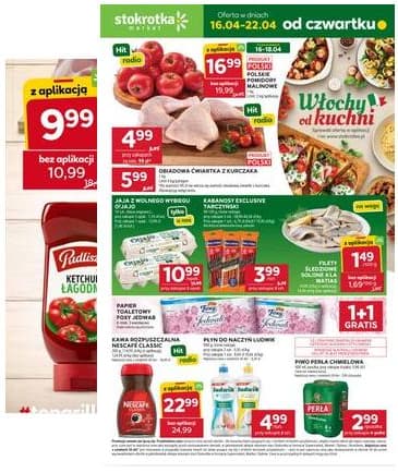 Stokrotka - Stokrotka Market akcijų leidinys 2026-04-16 – 2026-04-22