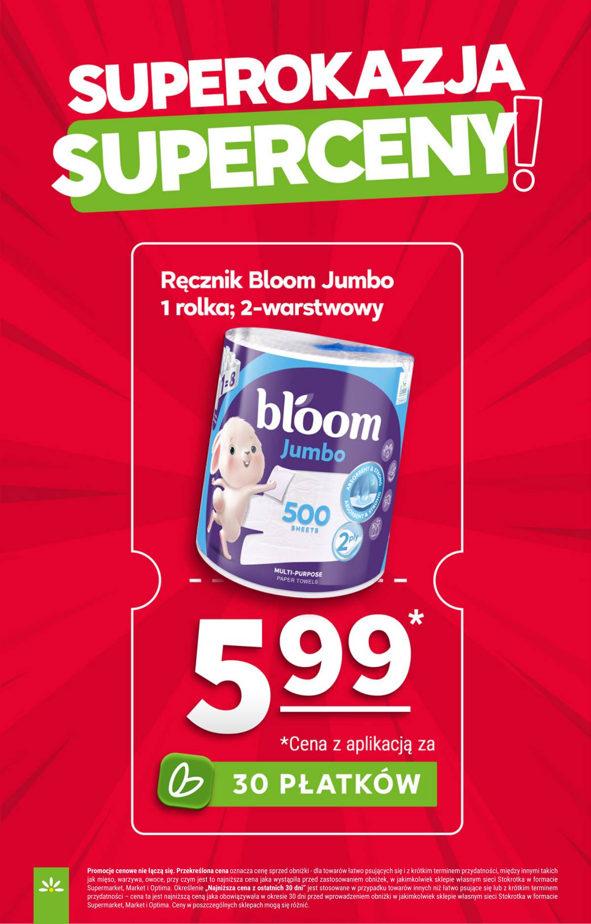 Stokrotka - Stokrotka Supermarket akcijų leidinys 3 puslapis