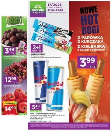 Stokrotka - Stokrotka Express akcijų leidinys 2026-04-23 – 2026-04-28