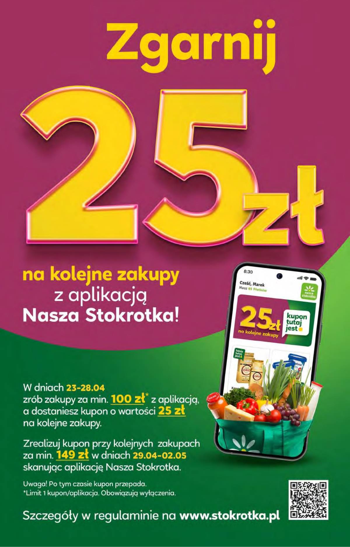 Stokrotka - Stokrotka Supermarket akcijų leidinys 2 puslapis