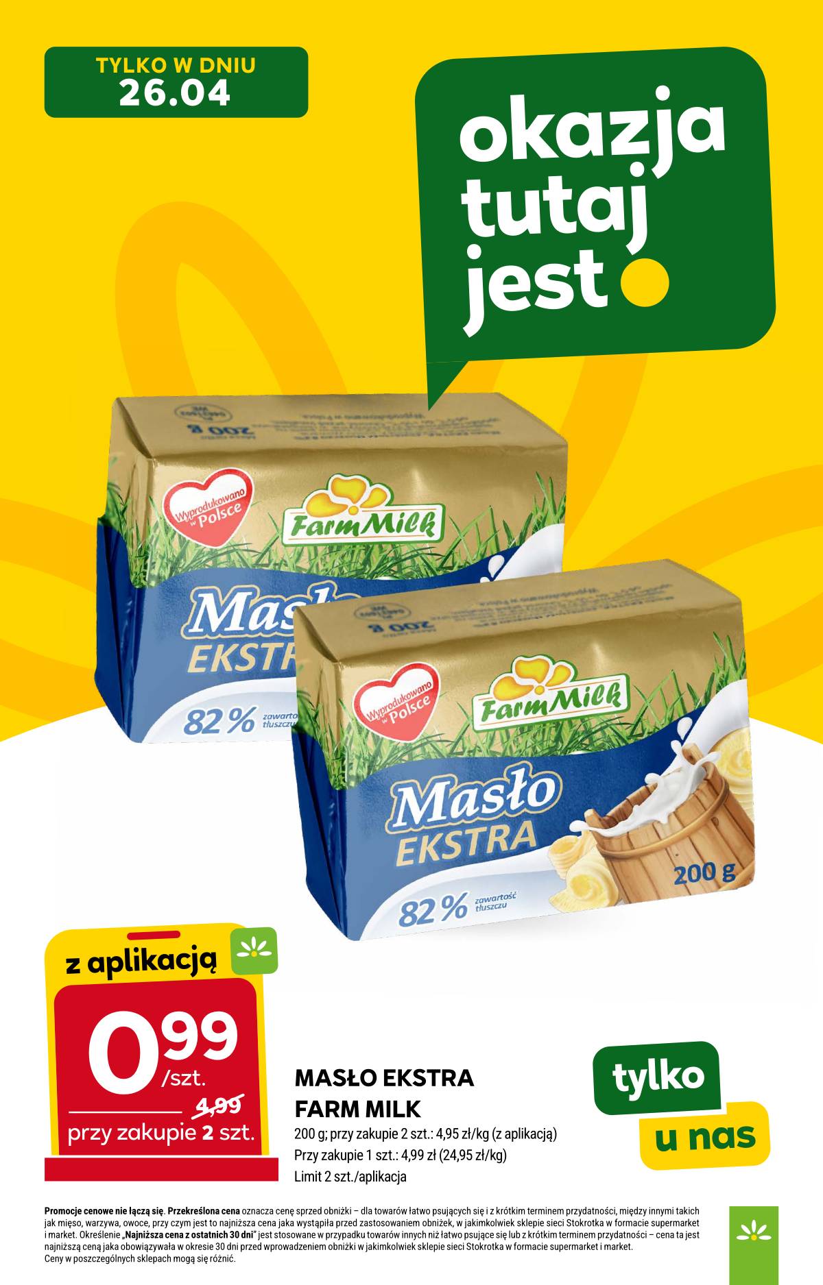 Stokrotka - Stokrotka Supermarket akcijų leidinys 4 puslapis