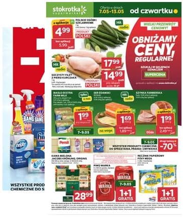 Stokrotka - Stokrotka Supermarket akcijų leidinys 2026-05-07 – 2026-05-13