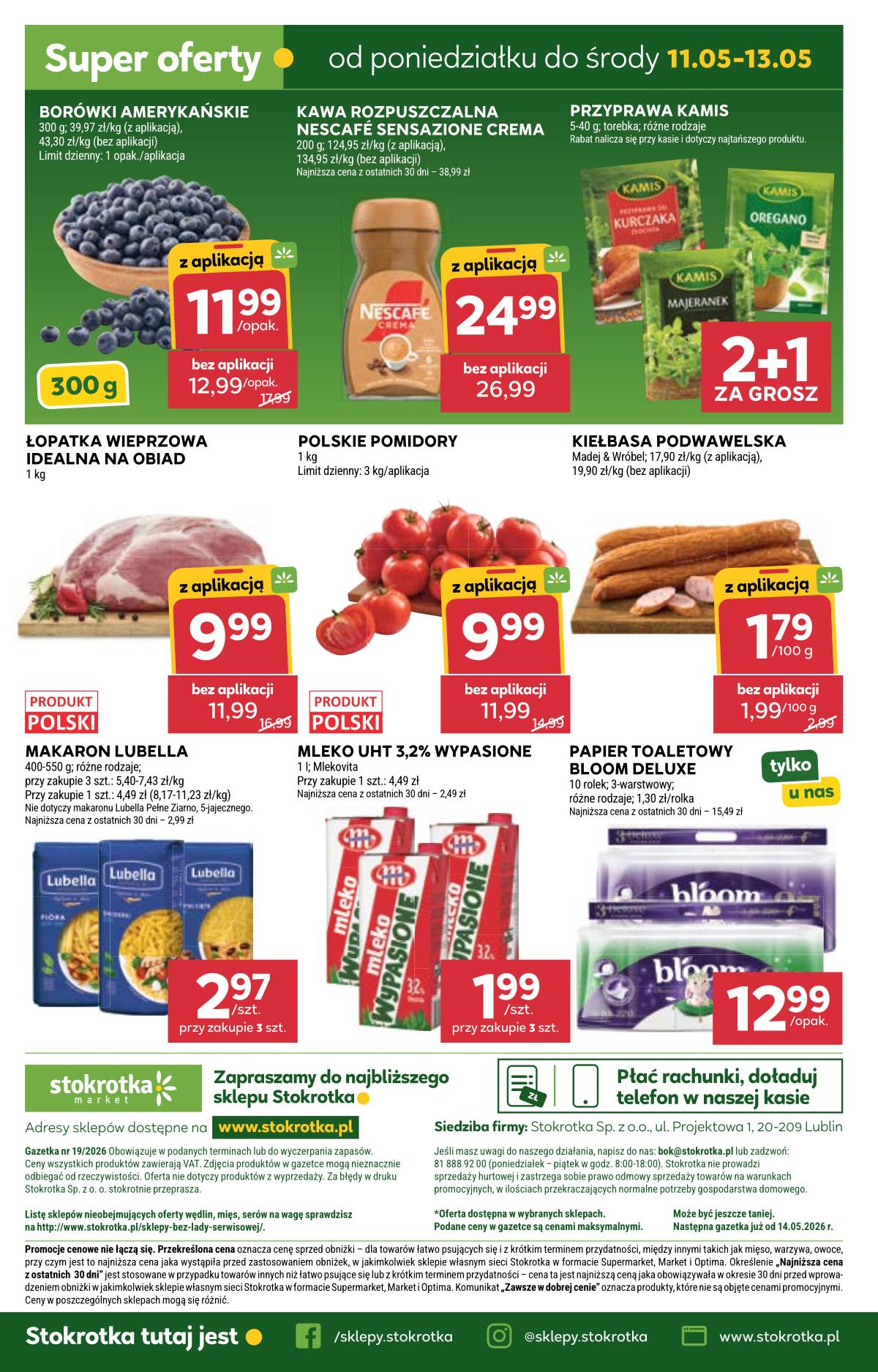 Stokrotka - Stokrotka Market akcijų leidinys 39 puslapis