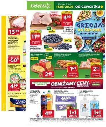 Stokrotka - Stokrotka Supermarket akcijų leidinys 2026-05-14 – 2026-05-20