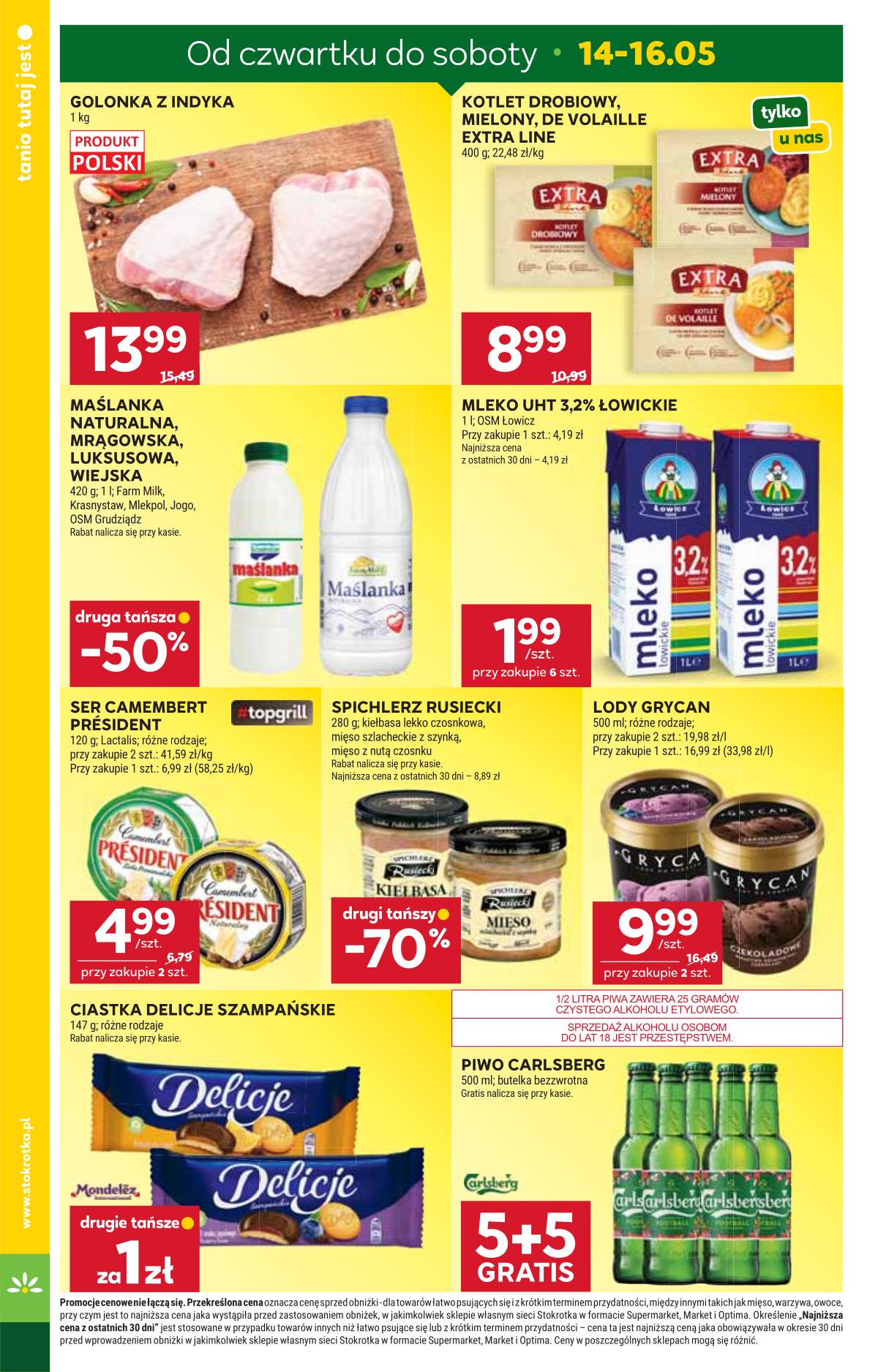Stokrotka - Stokrotka Supermarket akcijų leidinys 2 puslapis