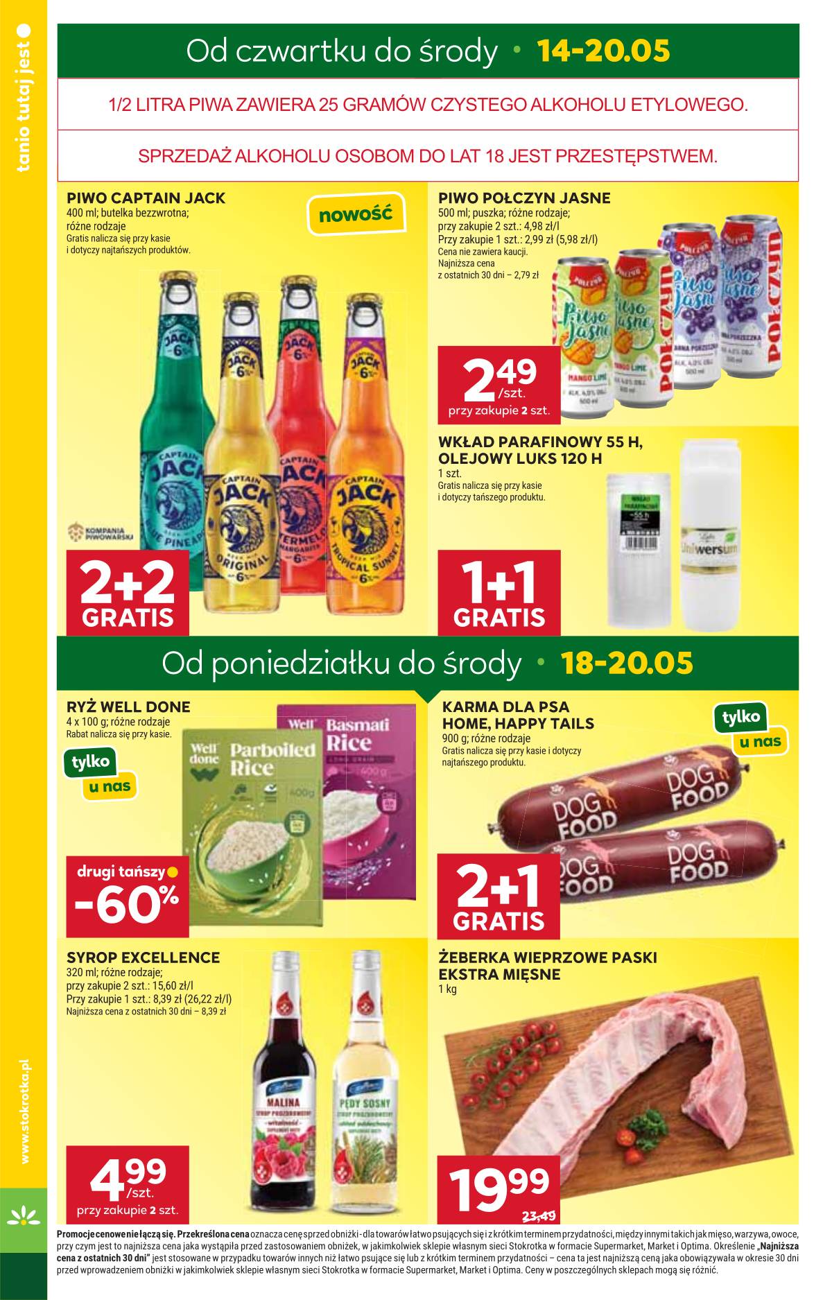 Stokrotka - Stokrotka Supermarket akcijų leidinys 4 puslapis