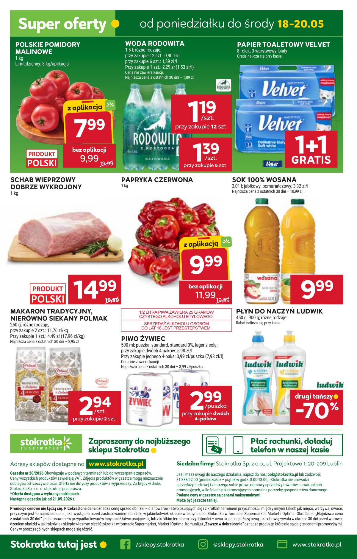 Stokrotka - Stokrotka Supermarket akcijų leidinys 41 puslapis