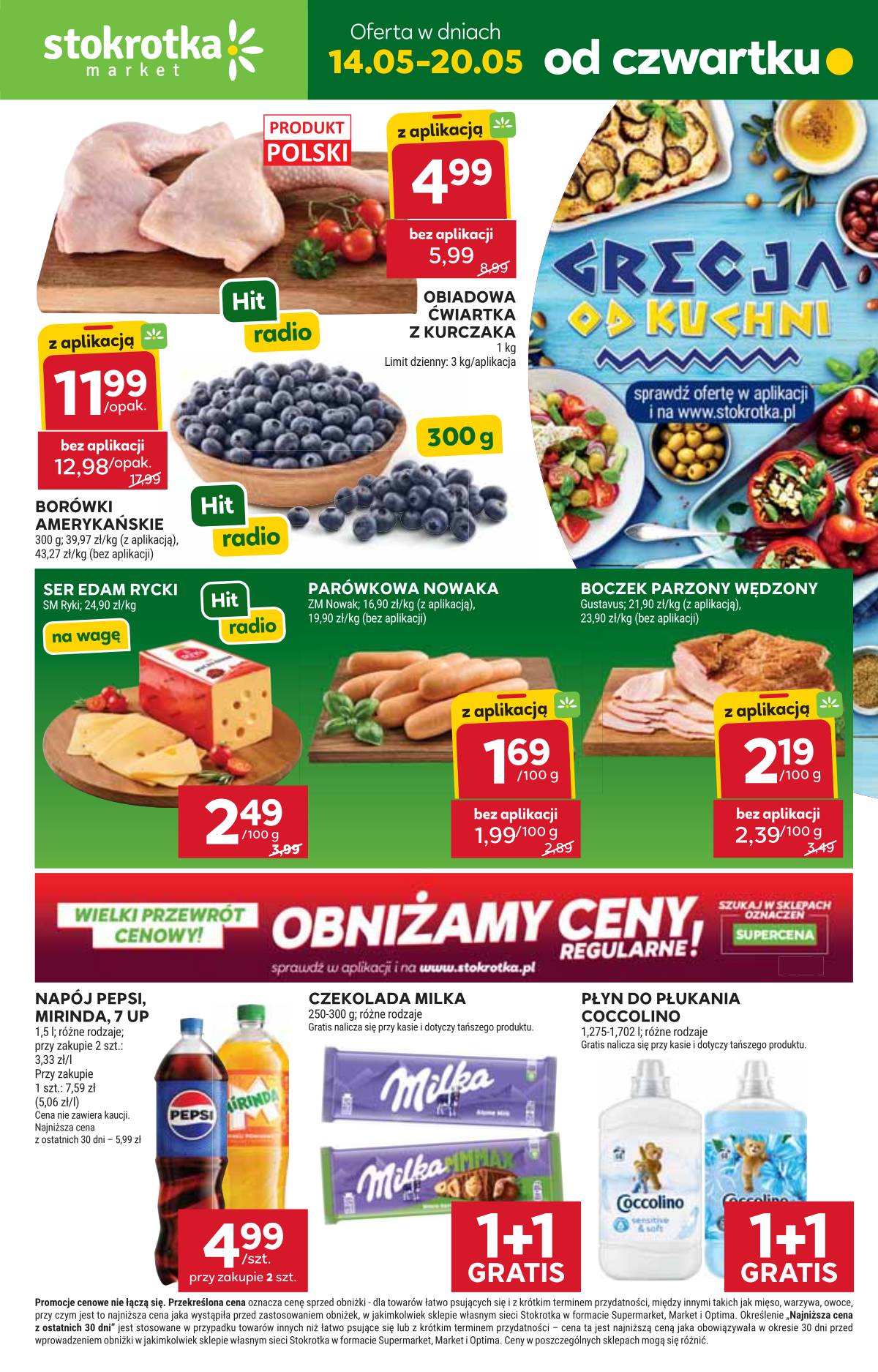 Stokrotka - Stokrotka Market akcijų leidinys 1 puslapis