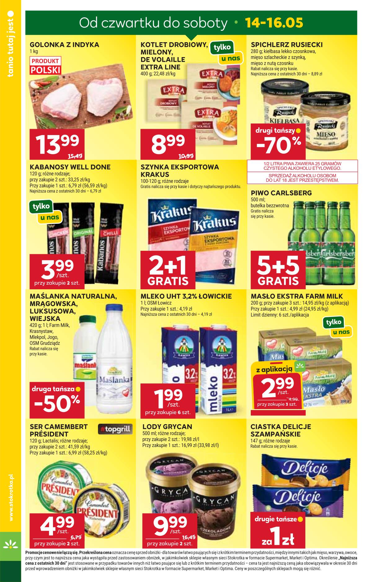 Stokrotka - Stokrotka Market akcijų leidinys 2 puslapis