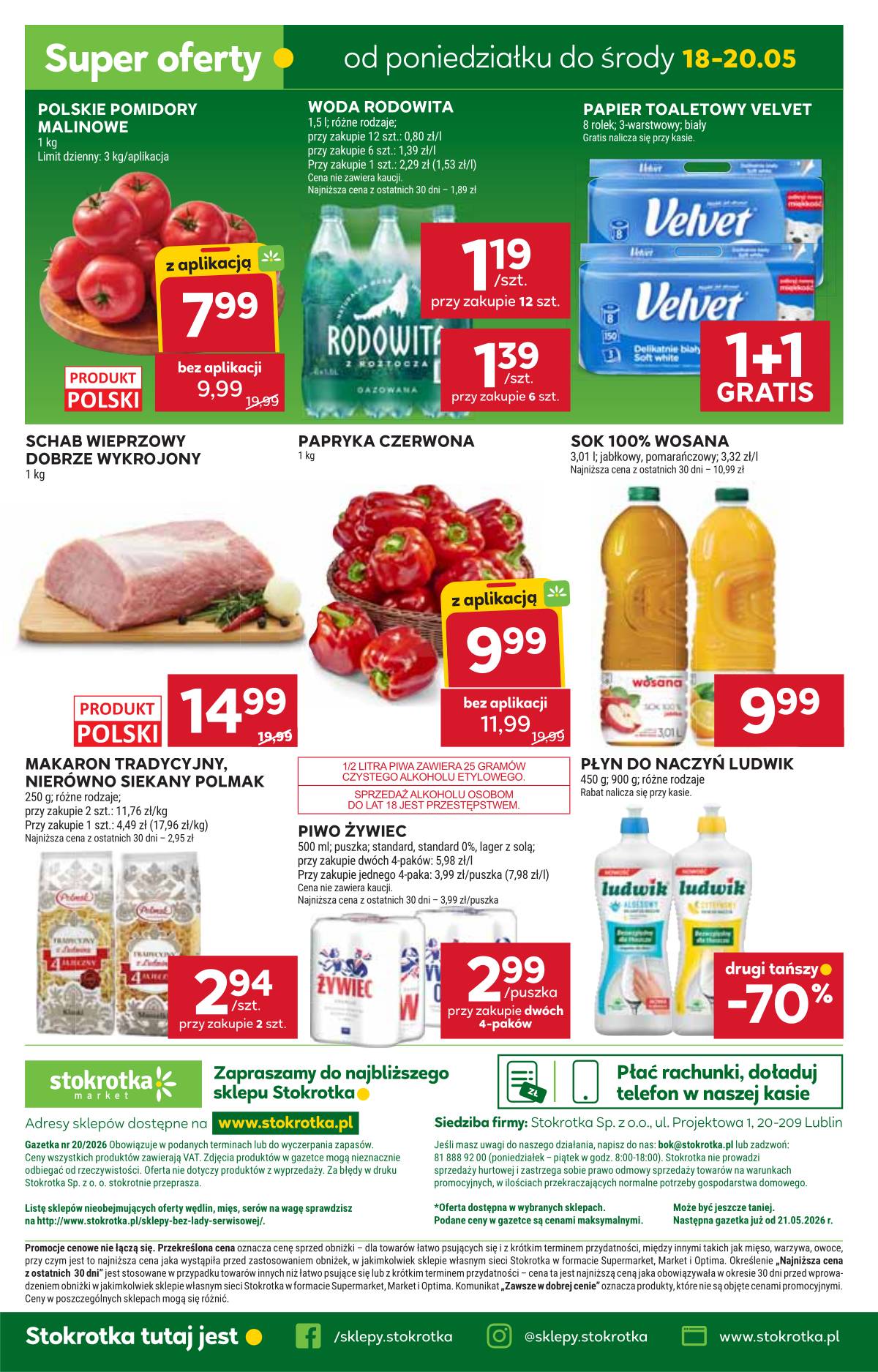 Stokrotka - Stokrotka Market akcijų leidinys 34 puslapis