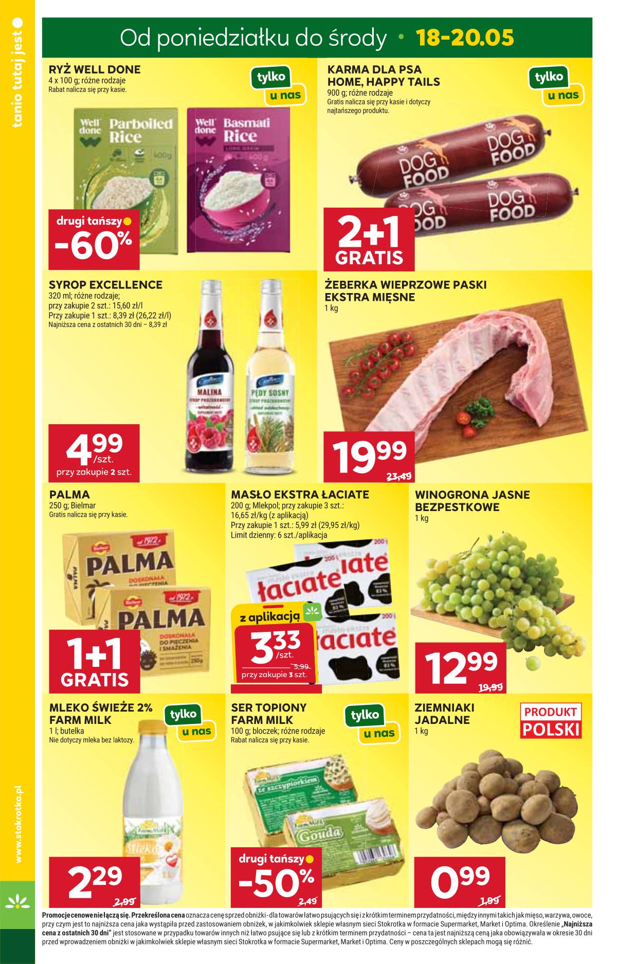 Stokrotka - Stokrotka Market akcijų leidinys 4 puslapis