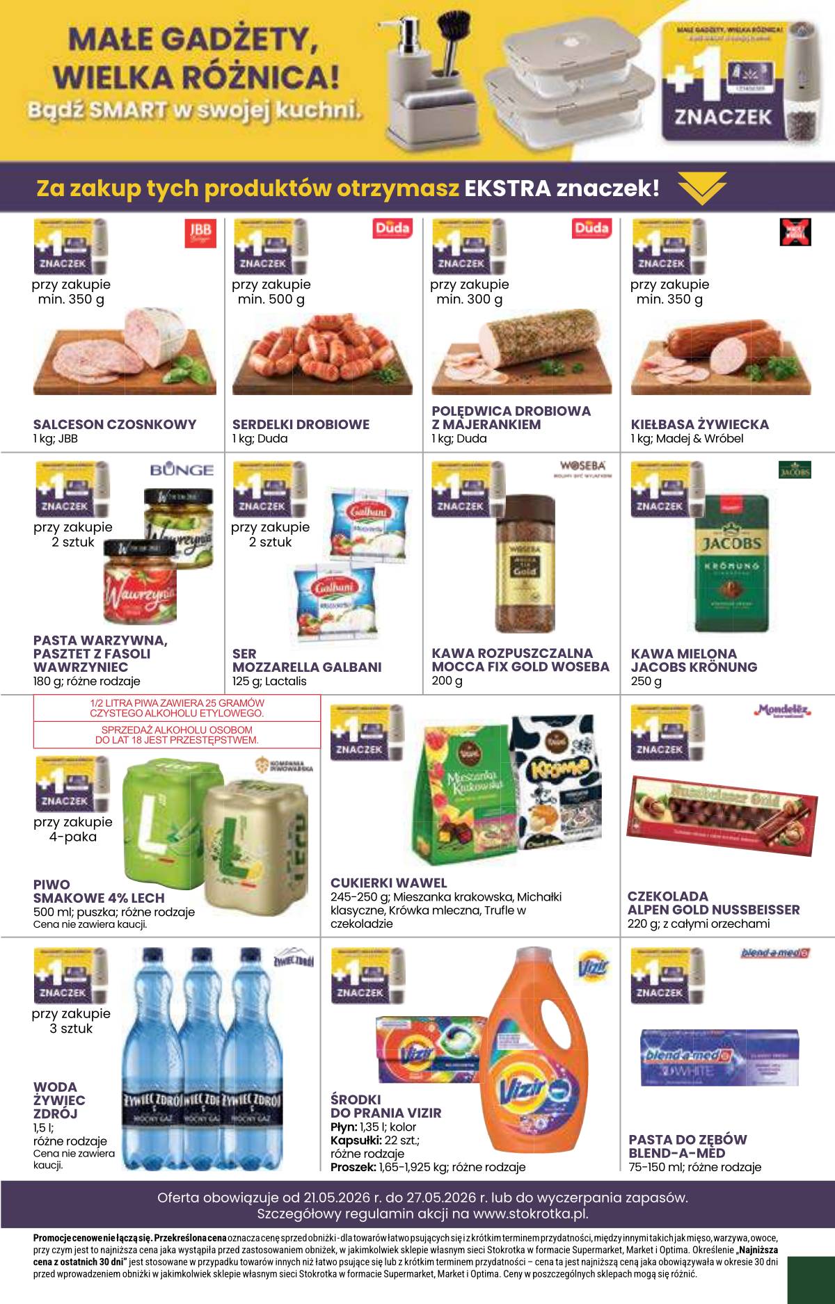 Stokrotka - Stokrotka Supermarket akcijų leidinys 19 puslapis