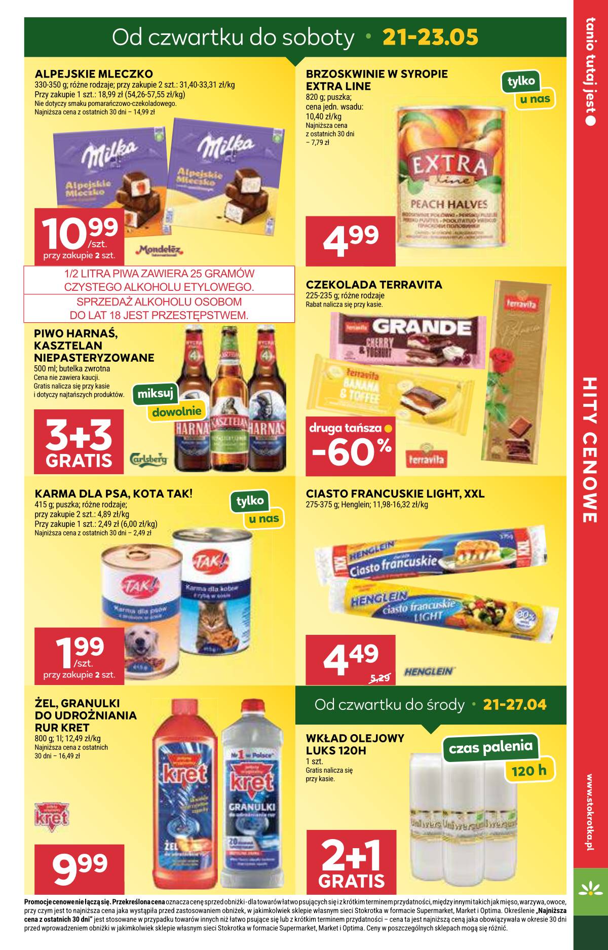 Stokrotka - Stokrotka Supermarket akcijų leidinys 3 puslapis