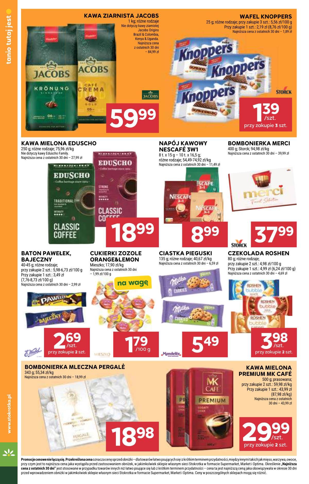 Stokrotka - Stokrotka Supermarket akcijų leidinys 34 puslapis