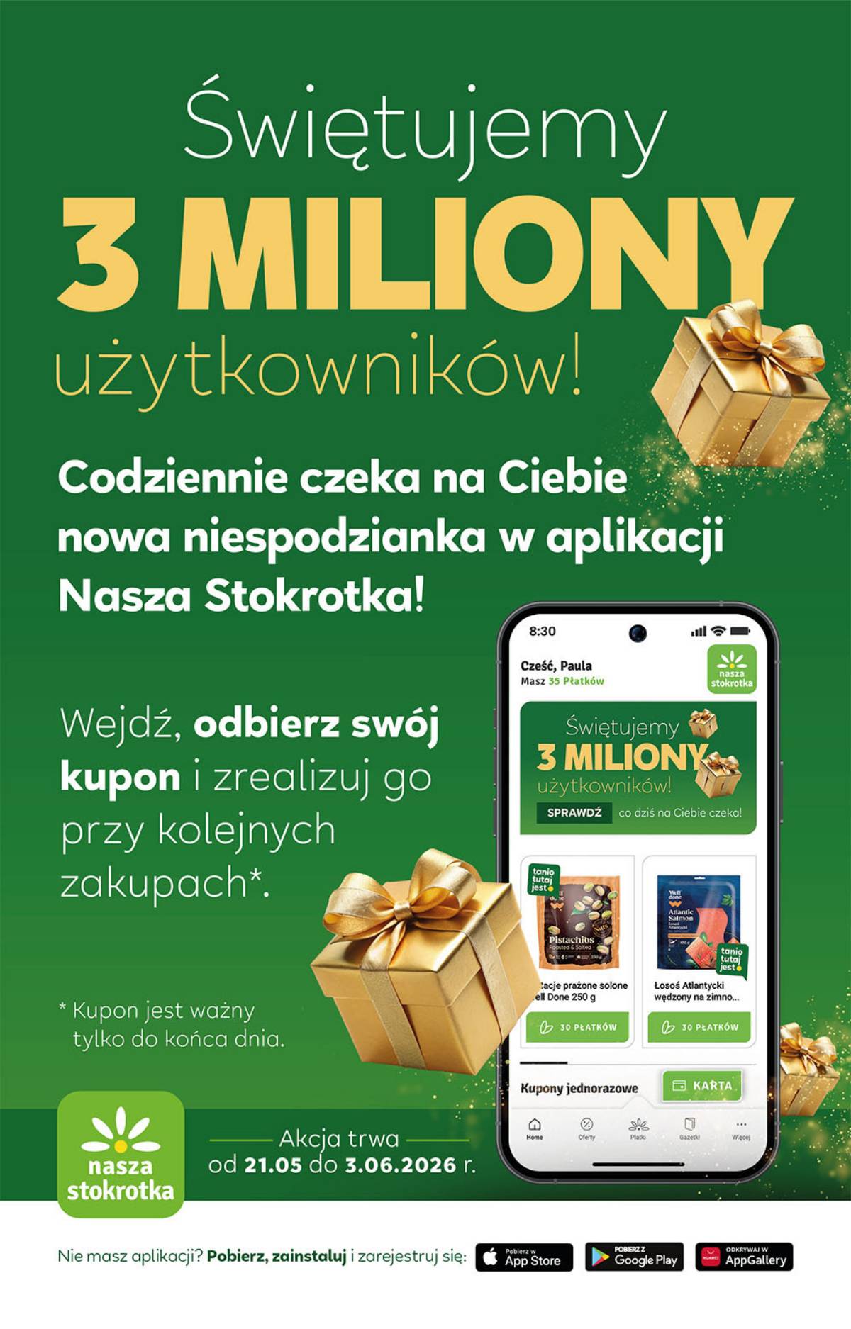 Stokrotka - Stokrotka Supermarket akcijų leidinys 6 puslapis
