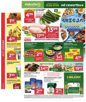 Stokrotka - Stokrotka Market akcijų leidinys 2026-05-21 – 2026-05-27