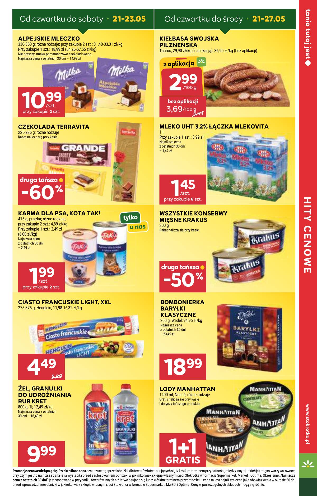 Stokrotka - Stokrotka Market akcijų leidinys 3 puslapis