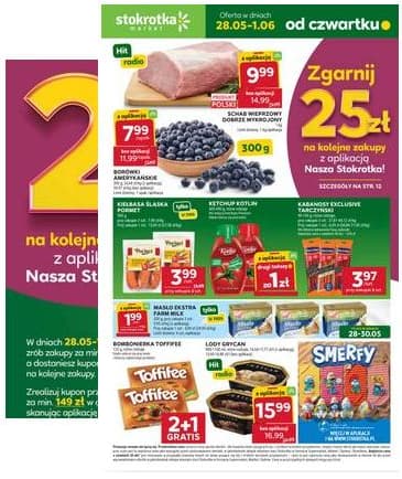 Stokrotka - Stokrotka Market akcijų leidinys 2026-05-28 – 2026-06-01